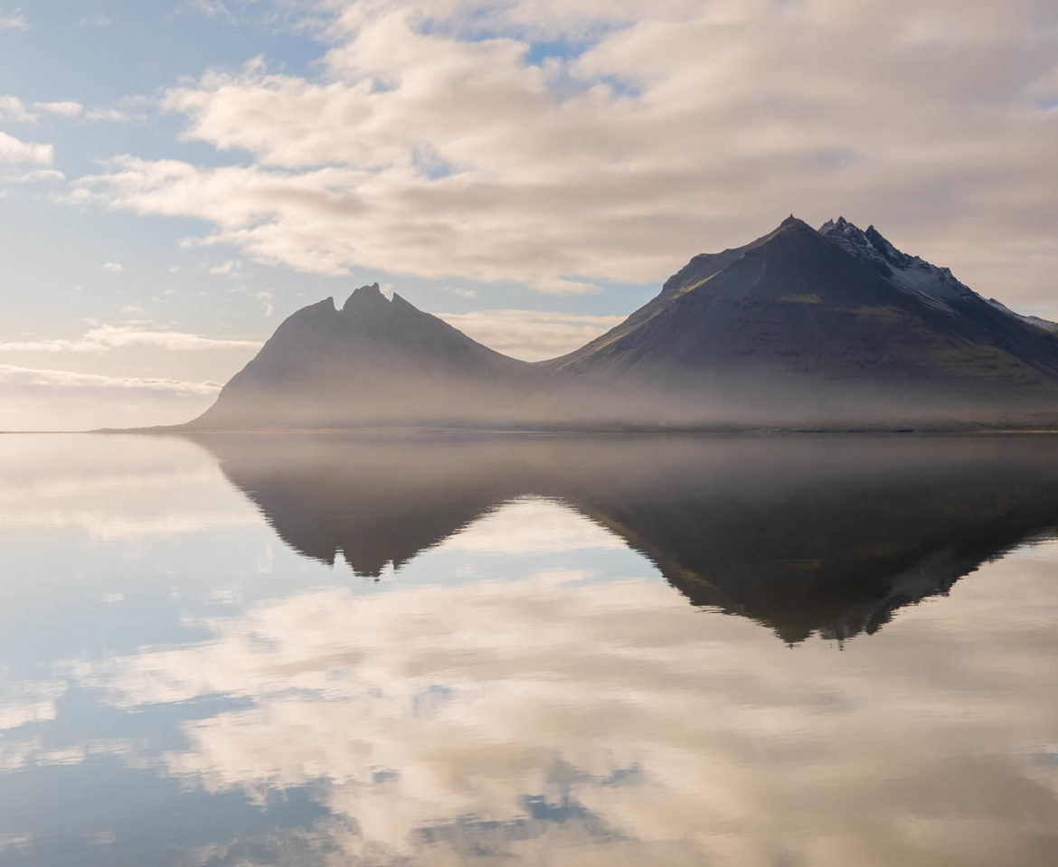 Brunnhorn mountain in Iceland