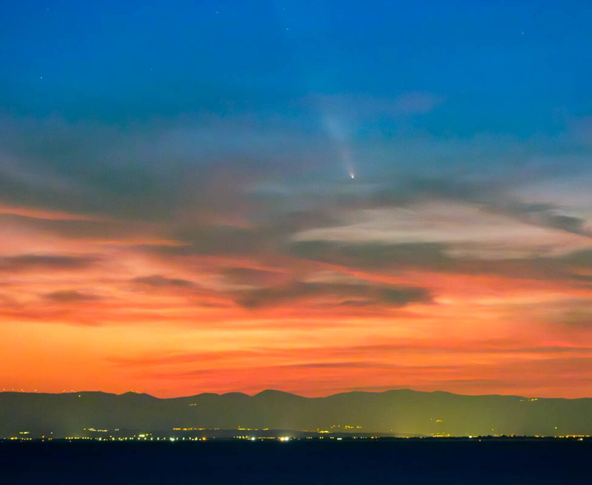 Photographing Comet C/2023 A3 (Tsuchinshan-ATLAS) from Thessaloniki